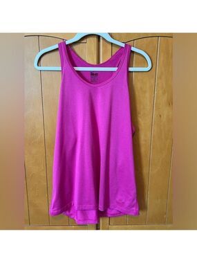 Nike Pink Relaxed Sleeveless Racerback Tank